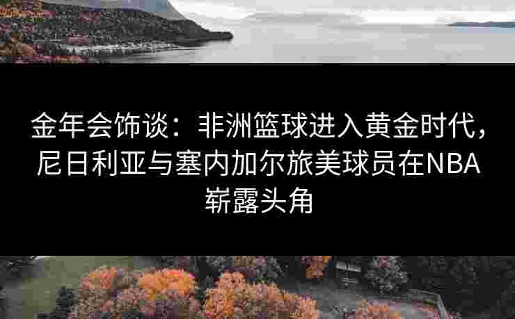 金年会饰谈：非洲篮球进入黄金时代，尼日利亚与塞内加尔旅美球员在NBA崭露头角
